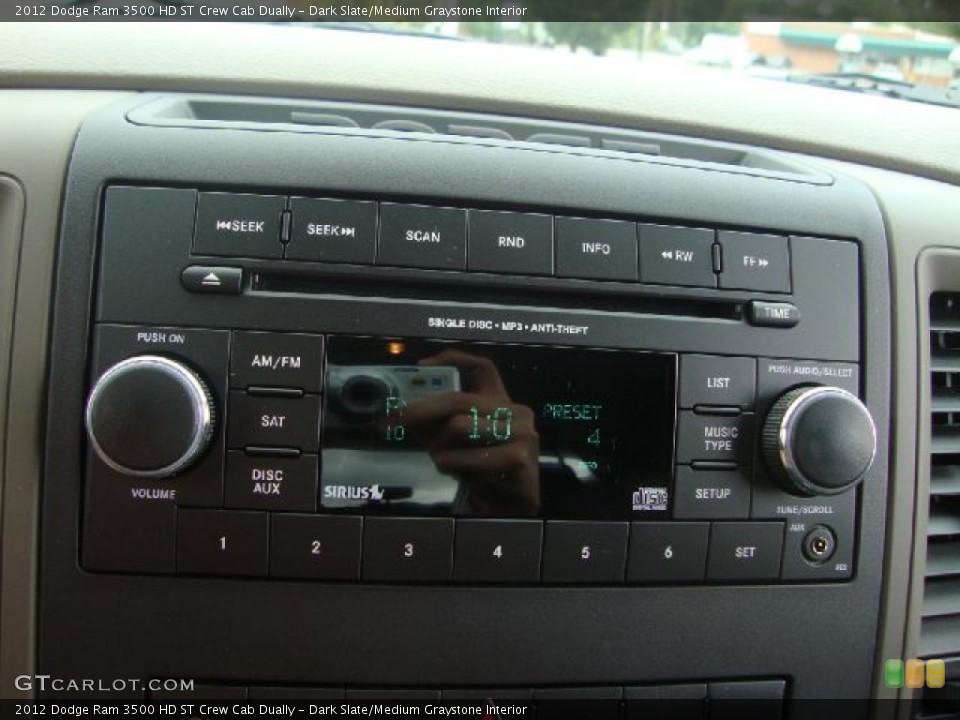 Dark Slate/Medium Graystone Interior Audio System for the 2012 Dodge Ram 3500 HD ST Crew Cab Dually #54370075