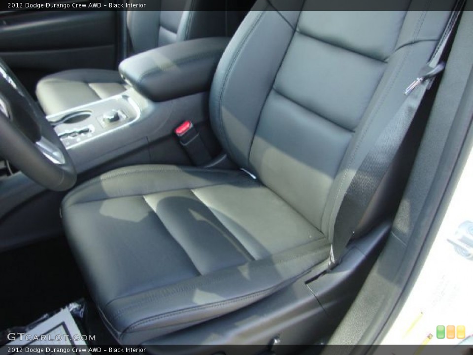Black Interior Photo for the 2012 Dodge Durango Crew AWD #54370270