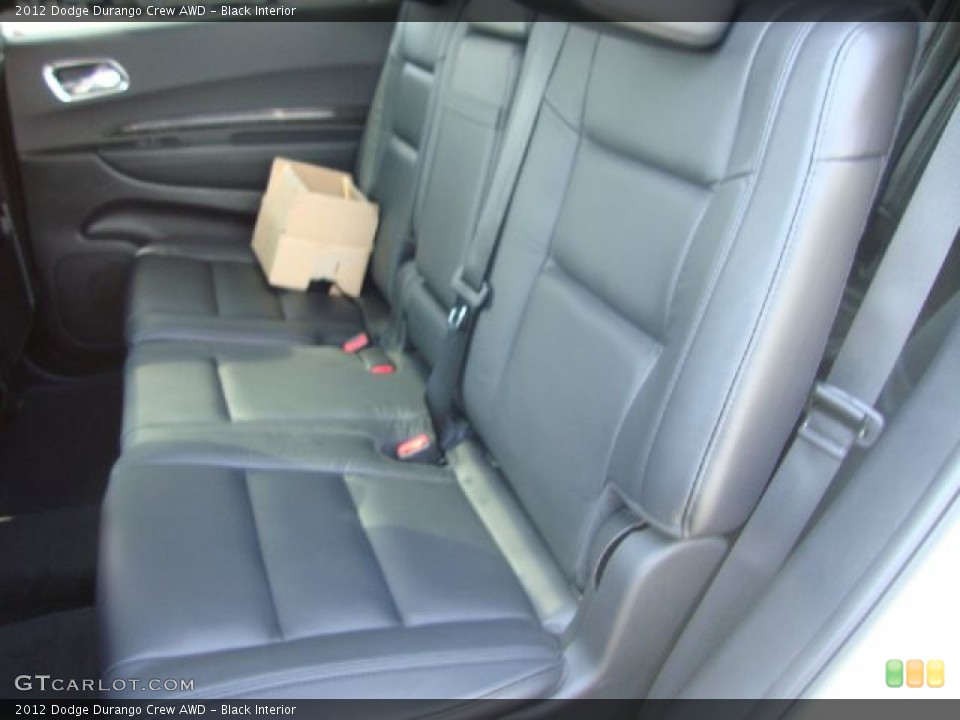 Black Interior Photo for the 2012 Dodge Durango Crew AWD #54370278