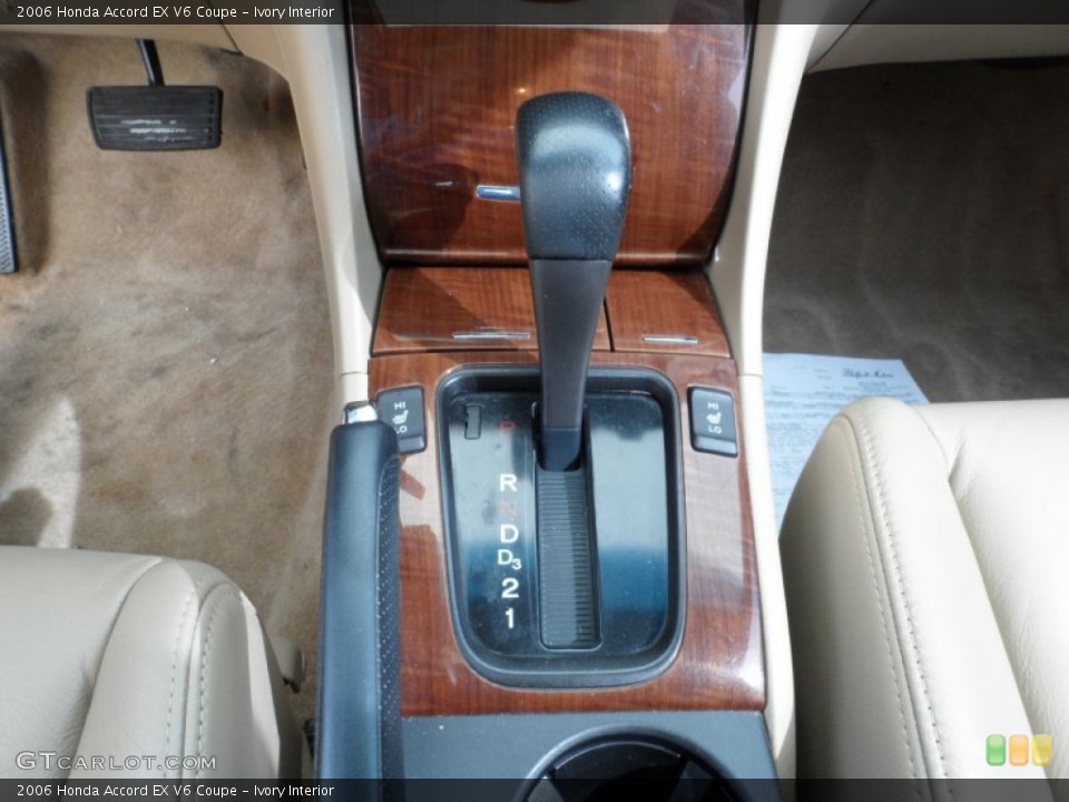 Ivory Interior Transmission for the 2006 Honda Accord EX V6 Coupe #54370582