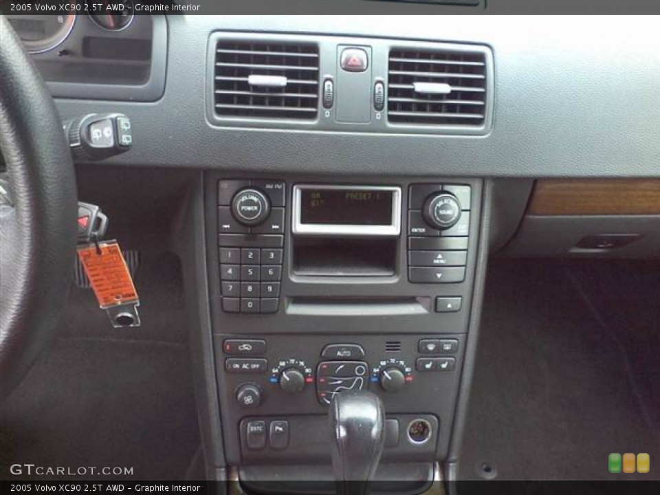 Graphite Interior Controls for the 2005 Volvo XC90 2.5T AWD #54372223