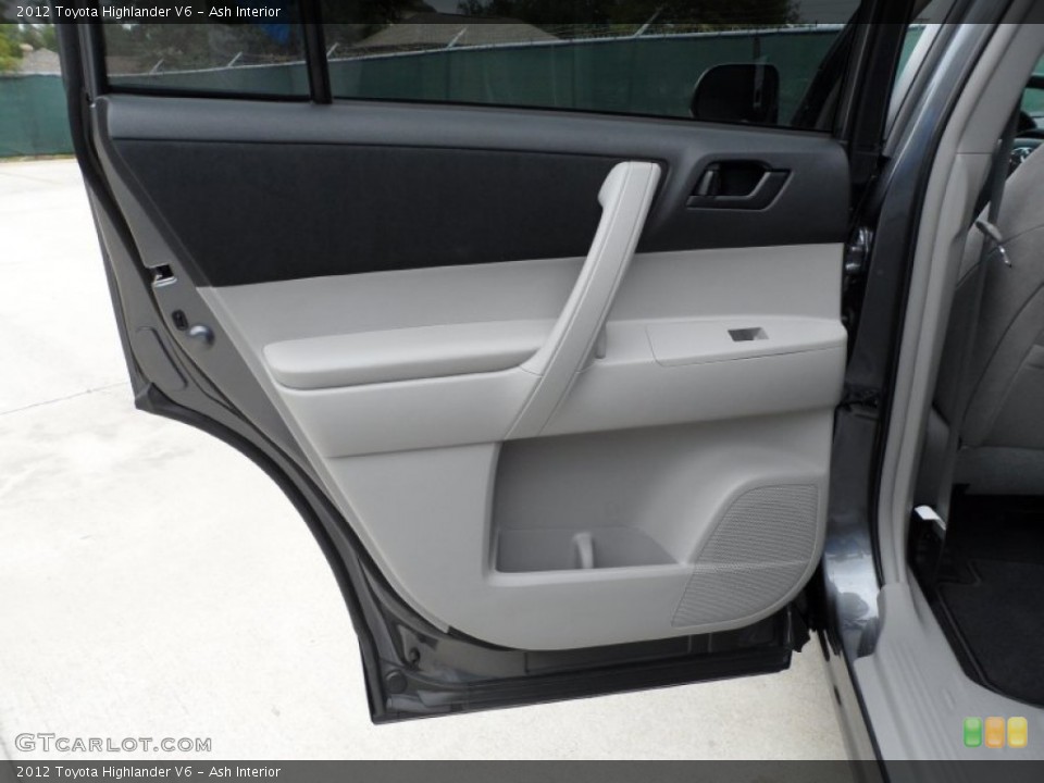 Ash Interior Door Panel for the 2012 Toyota Highlander V6 #54373341