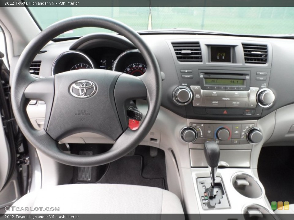 Ash Interior Dashboard for the 2012 Toyota Highlander V6 #54373375