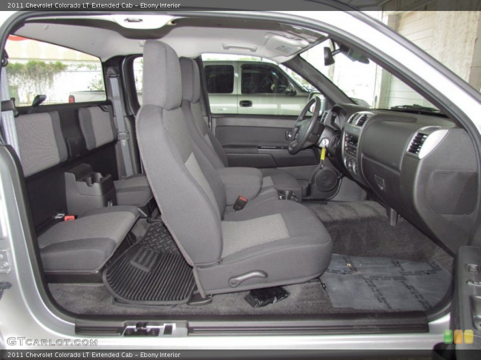 Ebony Interior Photo for the 2011 Chevrolet Colorado LT Extended Cab #54374119