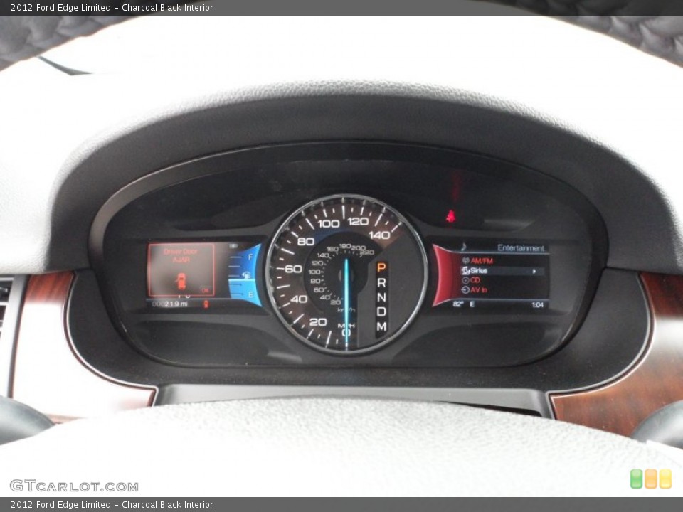 Charcoal Black Interior Gauges for the 2012 Ford Edge Limited #54374776