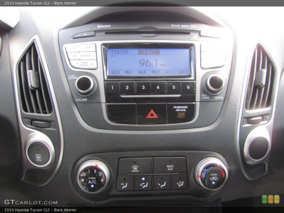 Black Interior Audio System for the 2010 Hyundai Tucson GLS #54374839