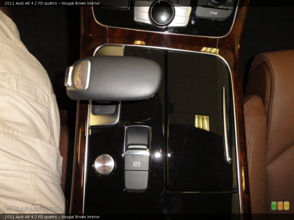 Nougat Brown Interior Transmission for the 2011 Audi A8 4.2 FSI quattro #54377386
