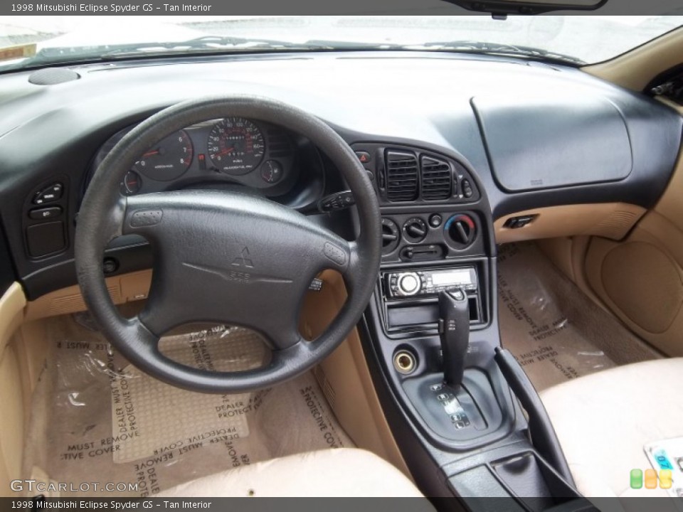 Tan Interior Photo for the 1998 Mitsubishi Eclipse Spyder GS #54380259