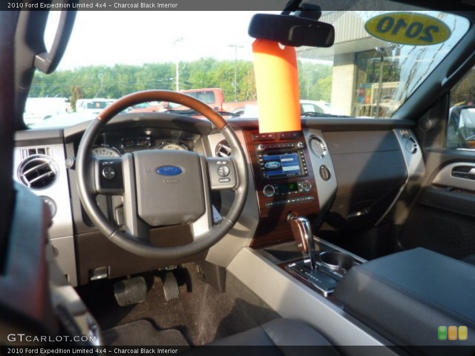 Charcoal Black Interior Dashboard for the 2010 Ford Expedition Limited 4x4 #54381436