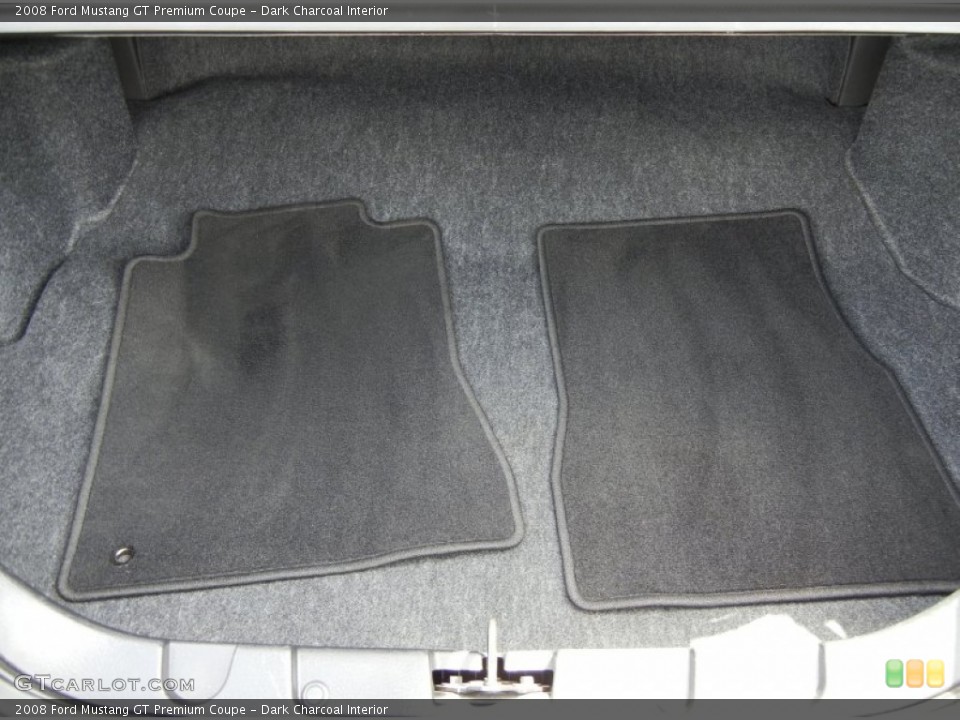 Dark Charcoal Interior Trunk for the 2008 Ford Mustang GT Premium Coupe #54382135
