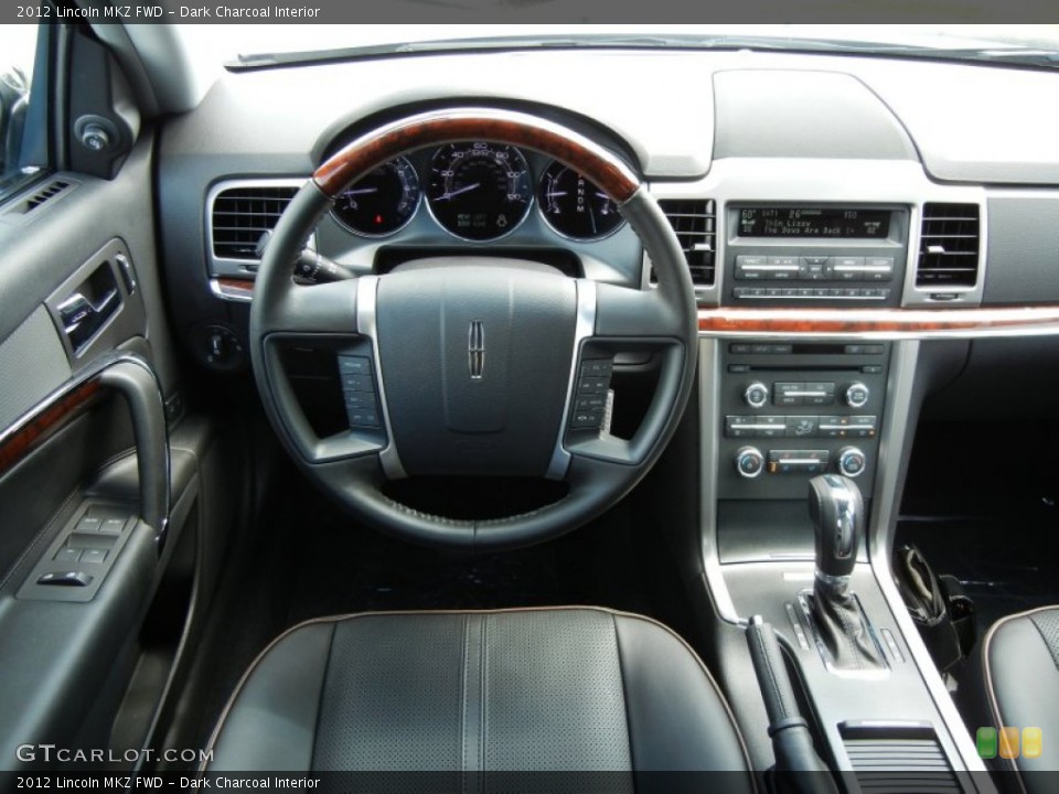 Dark Charcoal Interior Dashboard for the 2012 Lincoln MKZ FWD #54382243