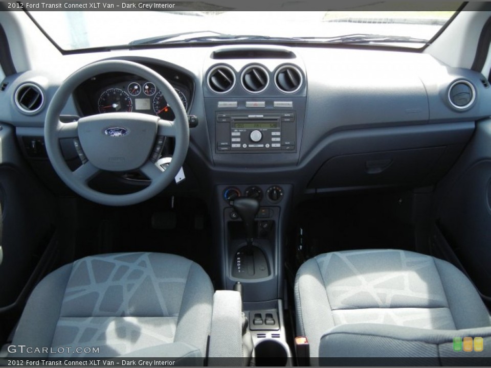 Dark Grey Interior Dashboard for the 2012 Ford Transit Connect XLT Van #54382573