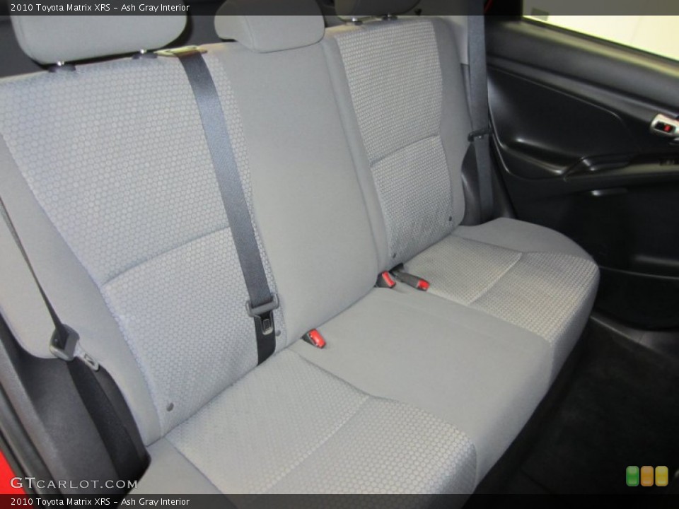 Ash Gray Interior Photo for the 2010 Toyota Matrix XRS #54382879