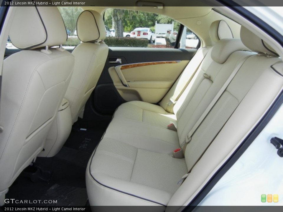 Light Camel Interior Photo for the 2012 Lincoln MKZ Hybrid #54382903