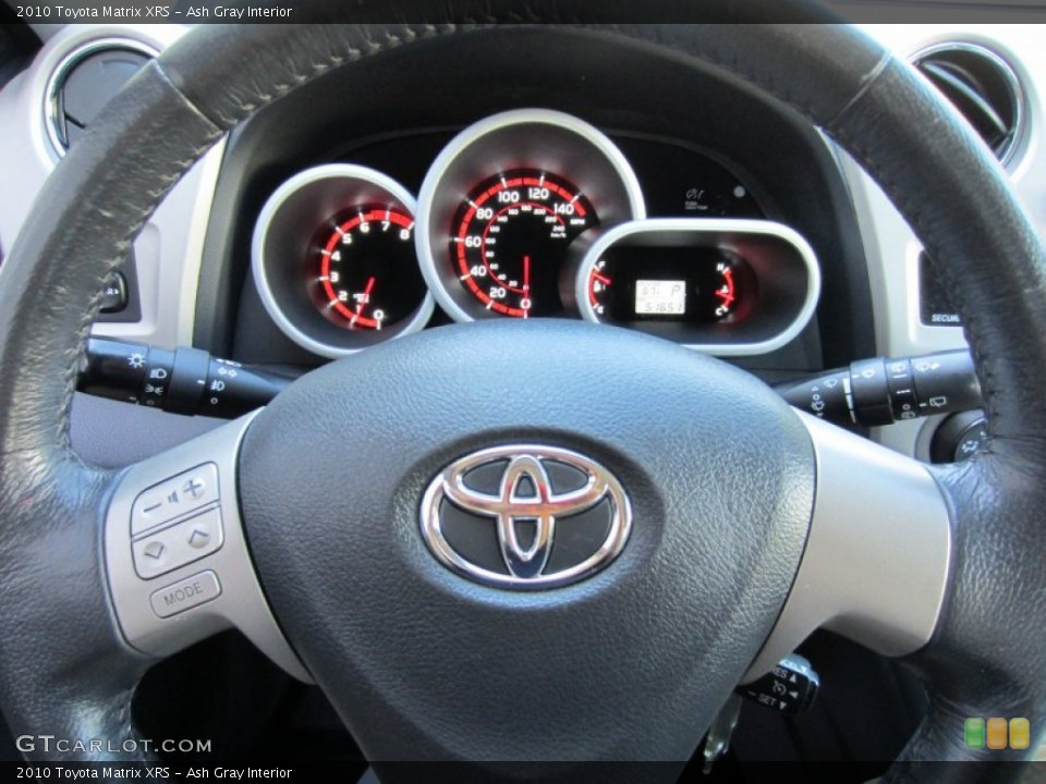 Ash Gray Interior Steering Wheel for the 2010 Toyota Matrix XRS #54382930