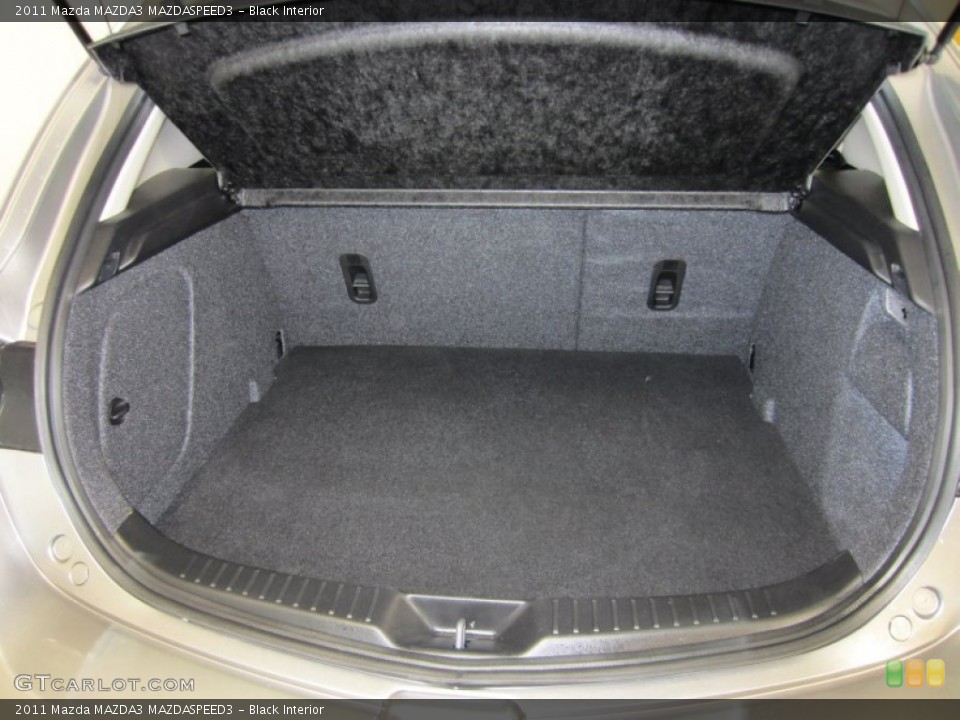 Black Interior Trunk for the 2011 Mazda MAZDA3 MAZDASPEED3 #54383704