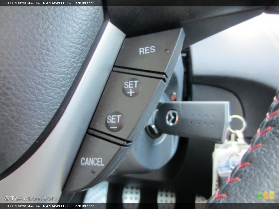 Black Interior Controls for the 2011 Mazda MAZDA3 MAZDASPEED3 #54383818