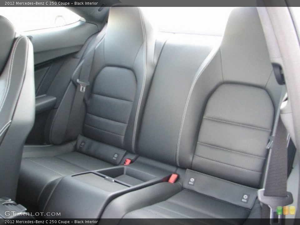 Black Interior Photo for the 2012 Mercedes-Benz C 250 Coupe #54387319