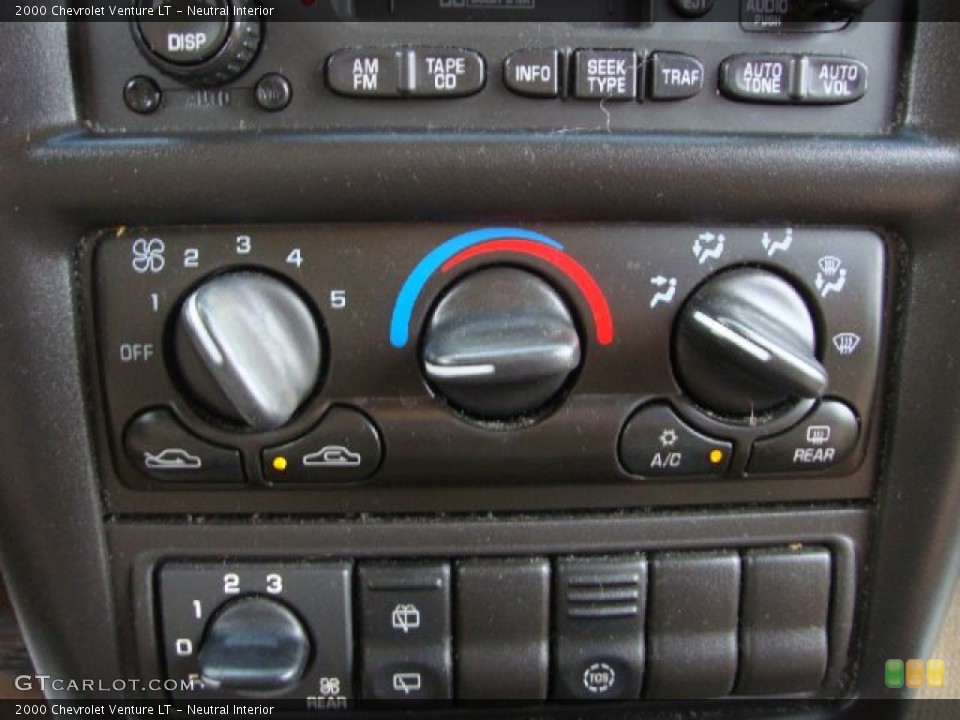 Neutral Interior Controls for the 2000 Chevrolet Venture LT #54388768