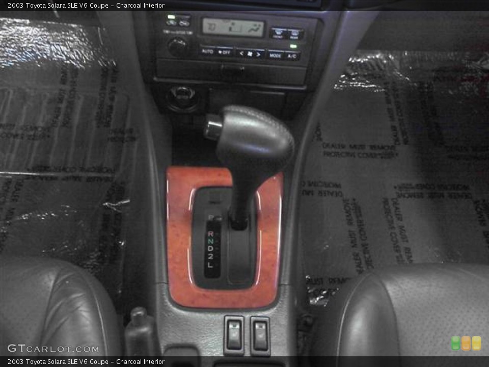 Charcoal Interior Transmission for the 2003 Toyota Solara SLE V6 Coupe #54389692