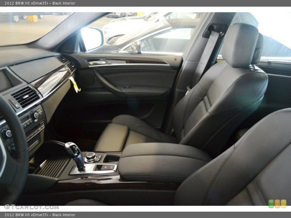 Black Interior Photo for the 2012 BMW X6 xDrive35i #54389827