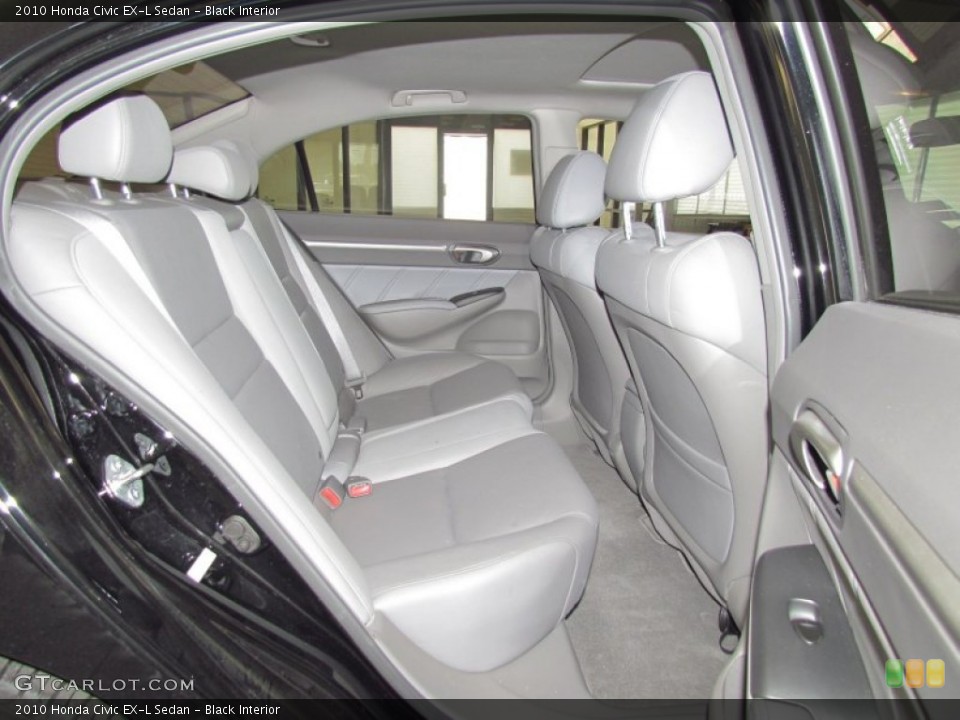 Black Interior Photo for the 2010 Honda Civic EX-L Sedan #54395293