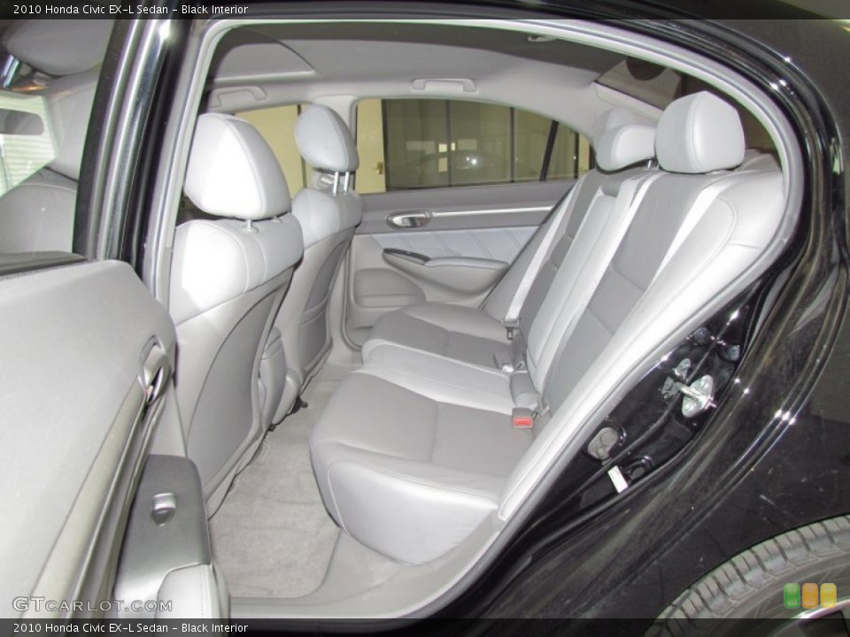 Black Interior Photo for the 2010 Honda Civic EX-L Sedan #54395305