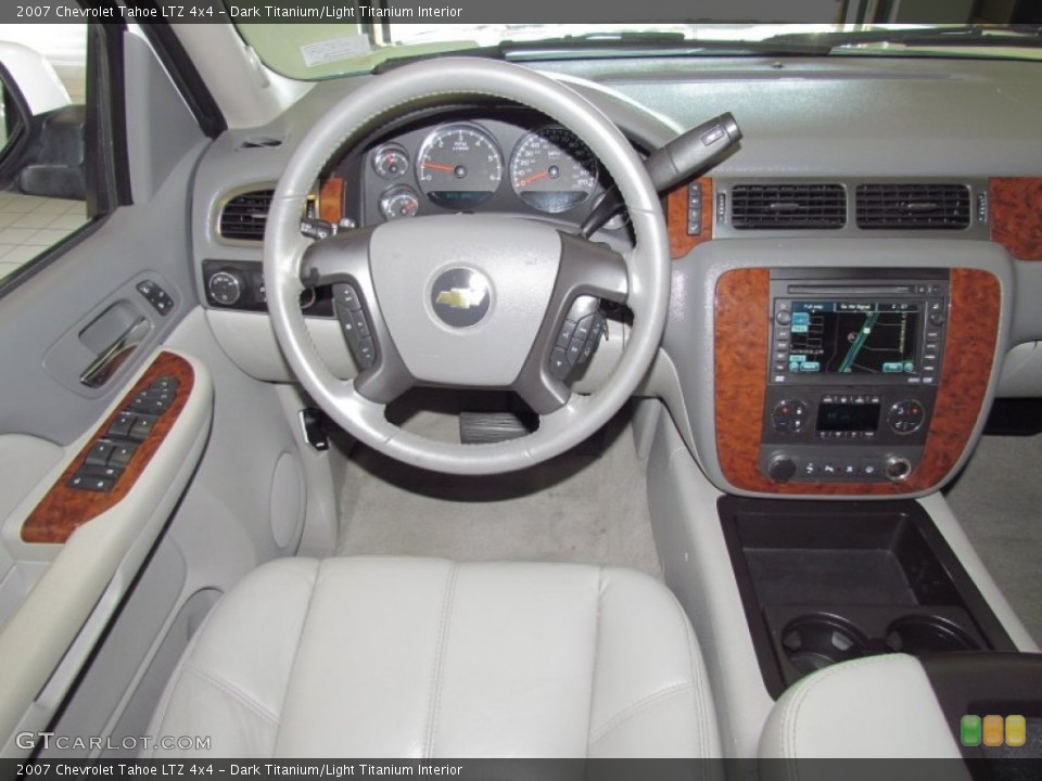 Dark Titanium/Light Titanium Interior Dashboard for the 2007 Chevrolet Tahoe LTZ 4x4 #54396112