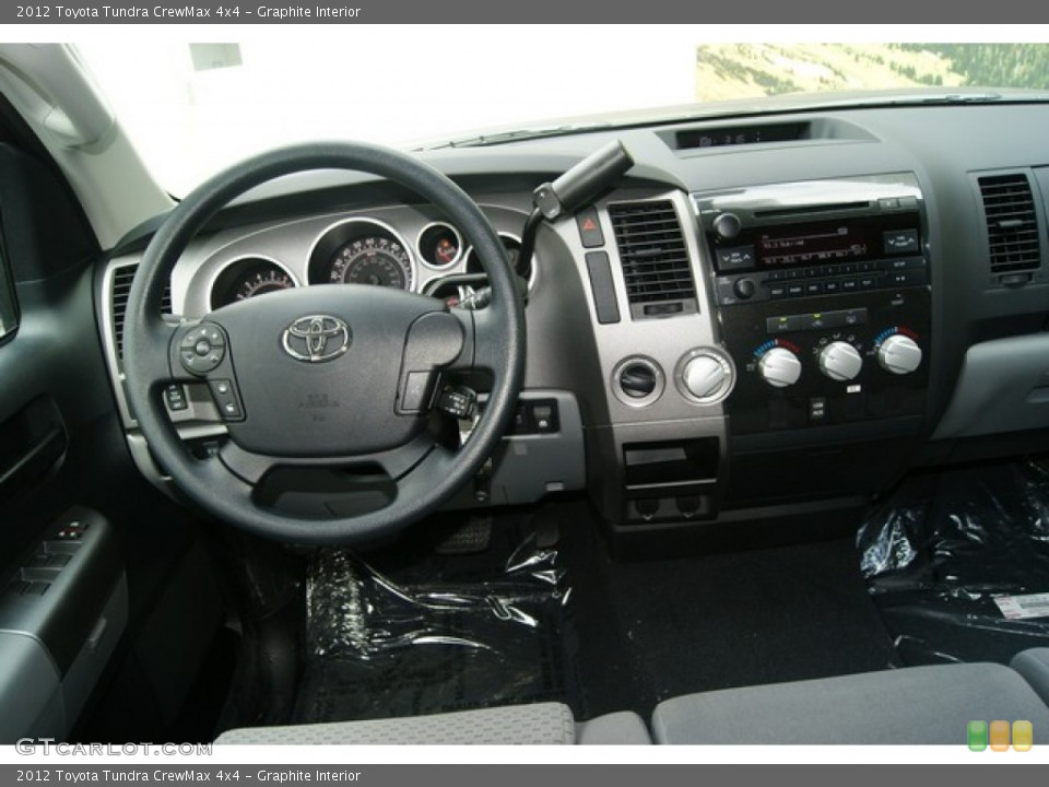 Graphite Interior Dashboard for the 2012 Toyota Tundra CrewMax 4x4 #54401521