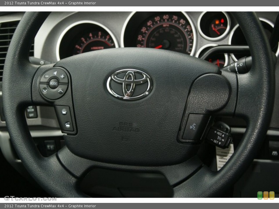 Graphite Interior Steering Wheel for the 2012 Toyota Tundra CrewMax 4x4 #54401528