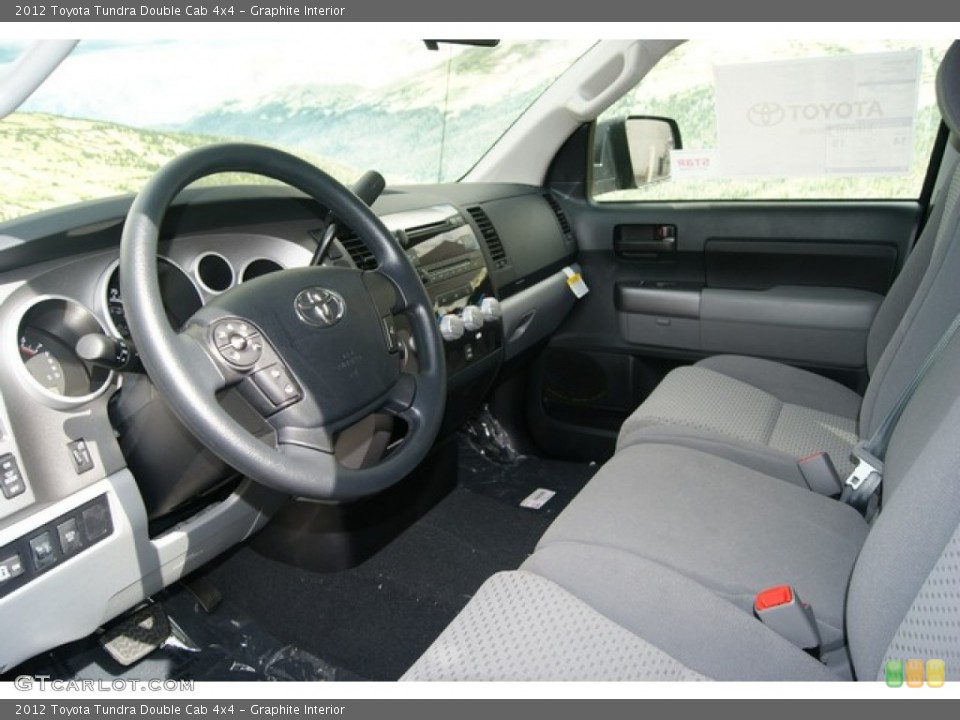 Graphite Interior Photo for the 2012 Toyota Tundra Double Cab 4x4 #54401593