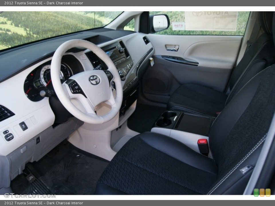 Dark Charcoal Interior Photo for the 2012 Toyota Sienna SE #54401716