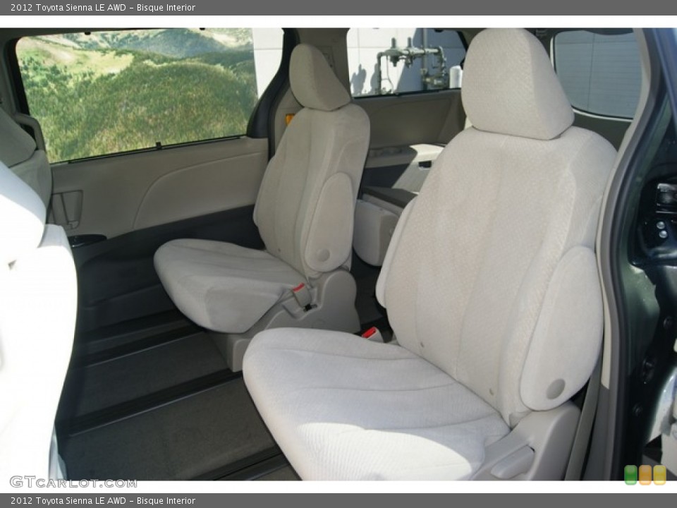 Bisque Interior Photo for the 2012 Toyota Sienna LE AWD #54402481