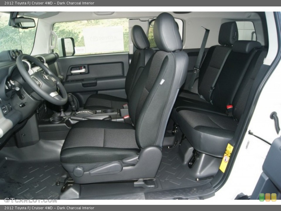 Dark Charcoal Interior Photo for the 2012 Toyota FJ Cruiser 4WD #54402625