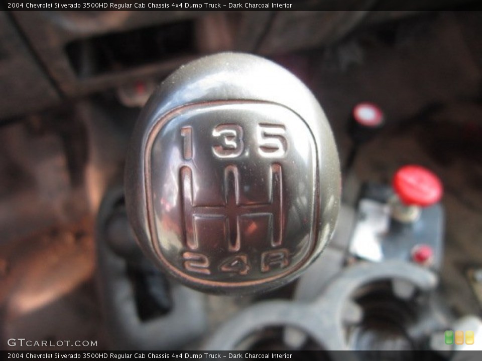 Dark Charcoal Interior Transmission for the 2004 Chevrolet Silverado 3500HD Regular Cab Chassis 4x4 Dump Truck #54405437