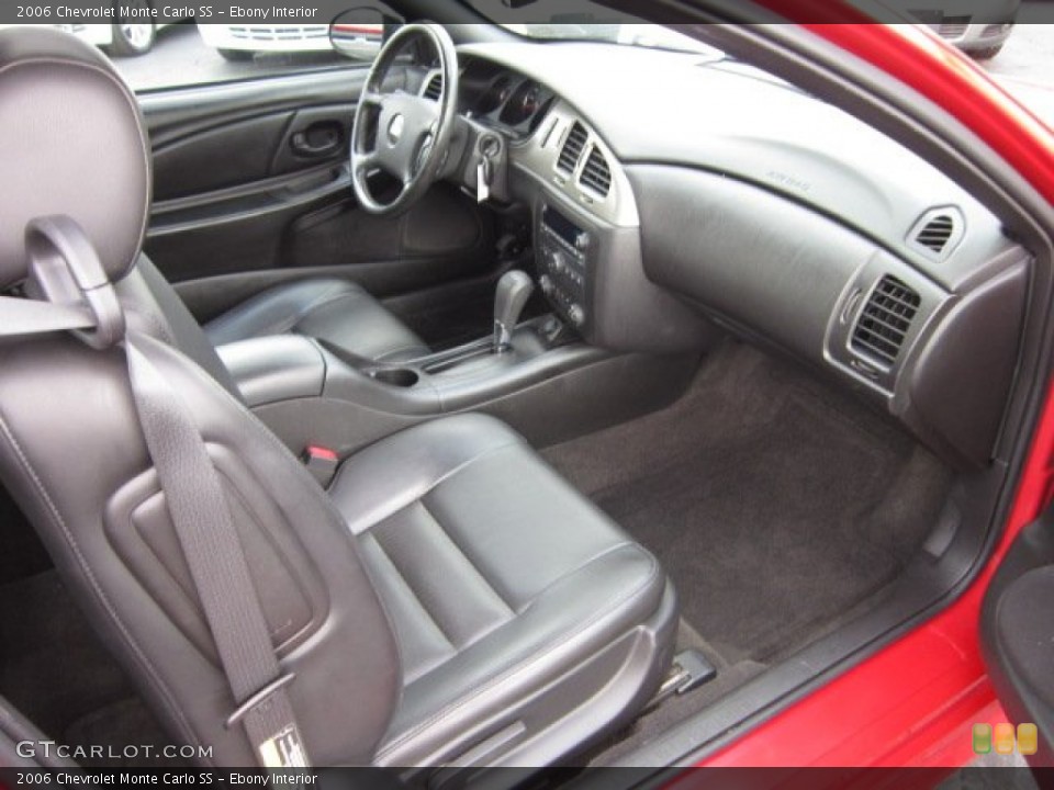Ebony Interior Photo for the 2006 Chevrolet Monte Carlo SS #54405847