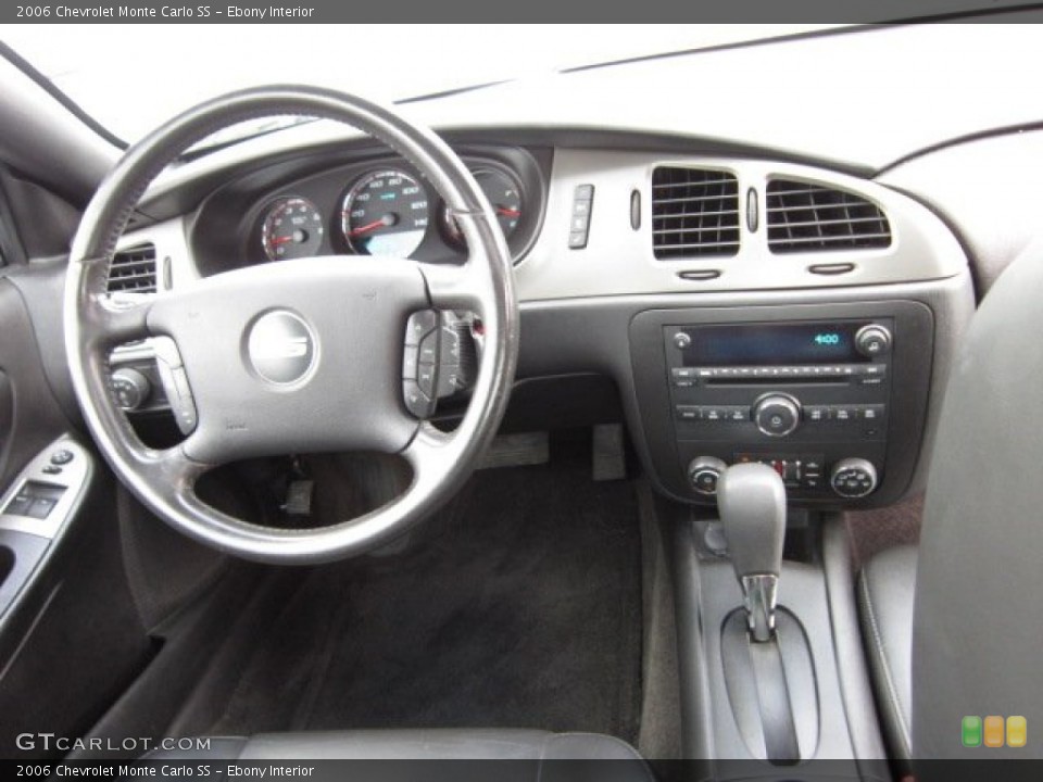 Ebony Interior Dashboard for the 2006 Chevrolet Monte Carlo SS #54405874