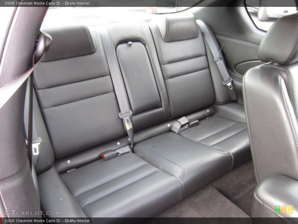 Ebony Interior Photo for the 2006 Chevrolet Monte Carlo SS #54405883