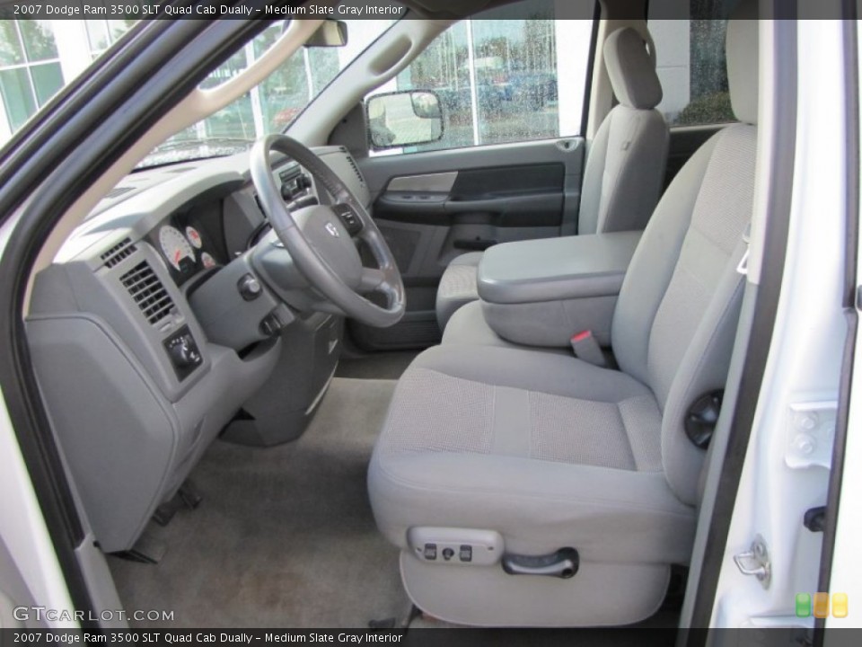 Medium Slate Gray Interior Photo for the 2007 Dodge Ram 3500 SLT Quad Cab Dually #54407800