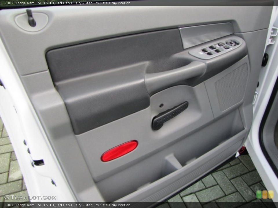Medium Slate Gray Interior Door Panel for the 2007 Dodge Ram 3500 SLT Quad Cab Dually #54407813