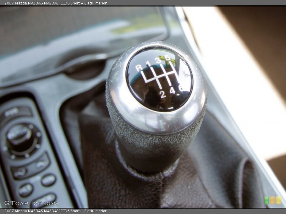 Black Interior Transmission for the 2007 Mazda MAZDA6 MAZDASPEED6 Sport #54407983