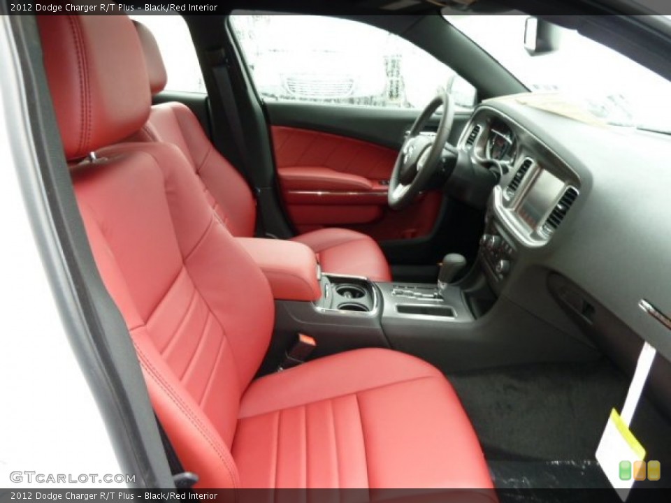 Black/Red Interior Photo for the 2012 Dodge Charger R/T Plus #54408589
