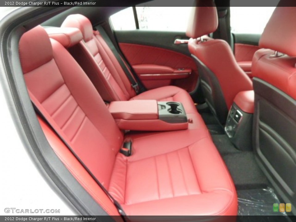 Black/Red Interior Photo for the 2012 Dodge Charger R/T Plus #54408607