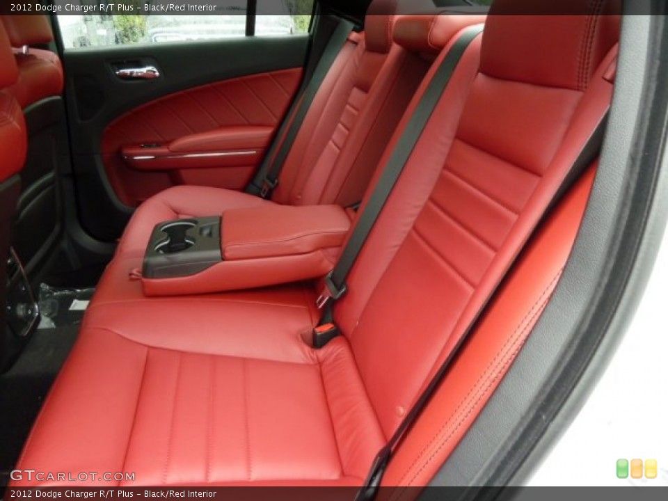 Black/Red Interior Photo for the 2012 Dodge Charger R/T Plus #54408634