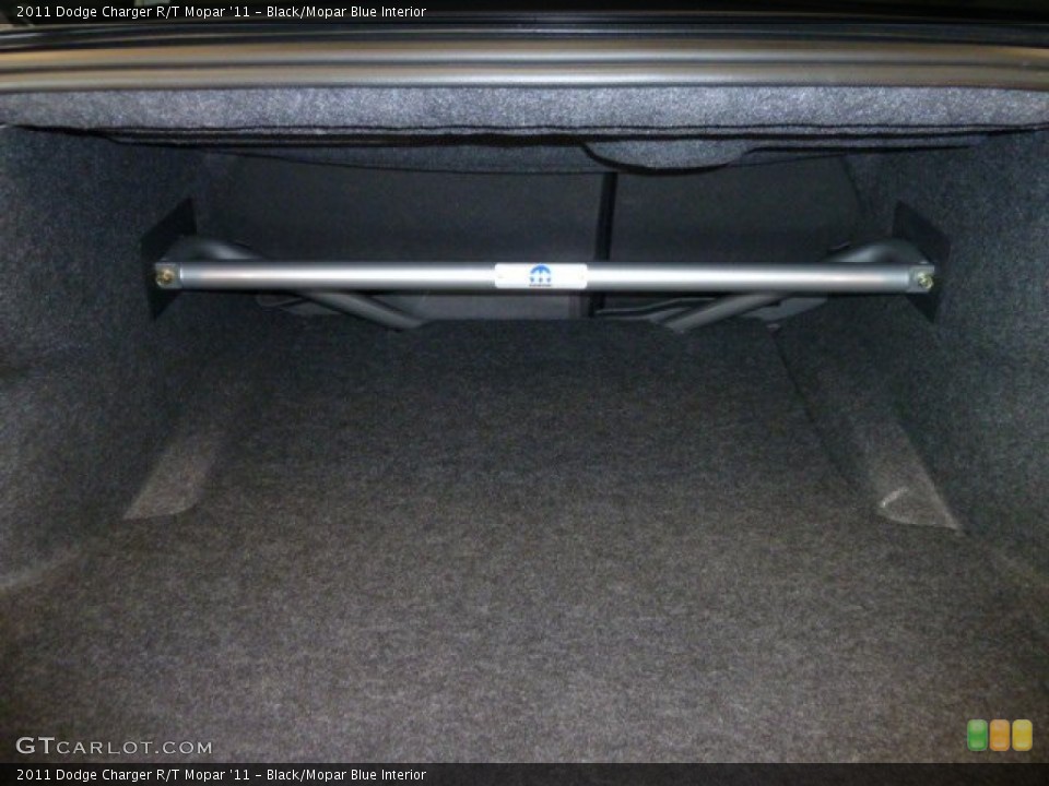 Black/Mopar Blue Interior Trunk for the 2011 Dodge Charger R/T Mopar '11 #54408784