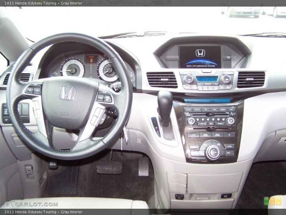 Gray Interior Dashboard for the 2011 Honda Odyssey Touring #54409554