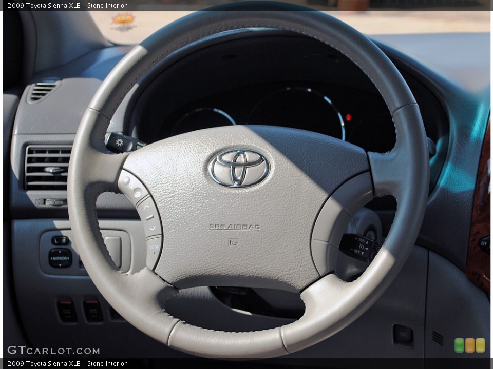 Stone Interior Steering Wheel for the 2009 Toyota Sienna XLE #54411055