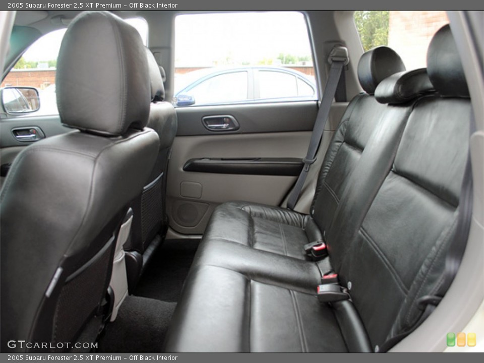 Off Black Interior Photo for the 2005 Subaru Forester 2.5 XT Premium #54411166