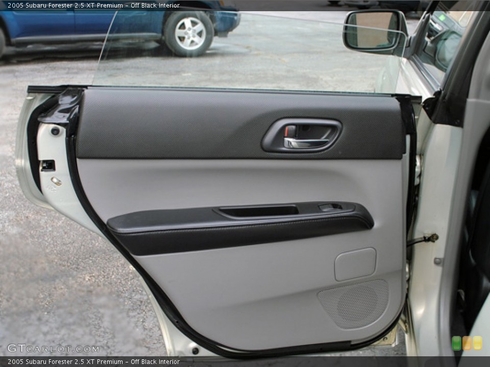 Off Black Interior Door Panel for the 2005 Subaru Forester 2.5 XT Premium #54411175