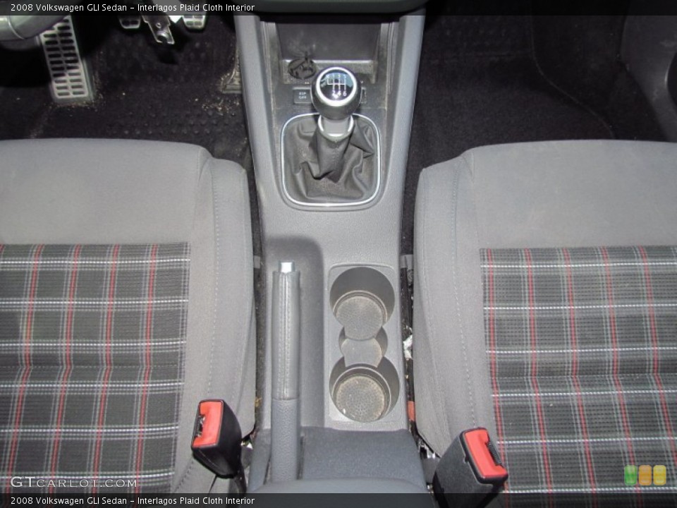 Interlagos Plaid Cloth Interior Transmission for the 2008 Volkswagen GLI Sedan #54411328